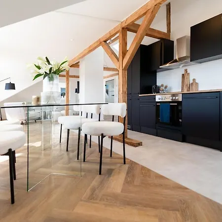2 Bedroom Loft - Luxus - Modern - Parkplaetze - Kaffee - Netflix - Weinbergblick - Kueche - Balkon Apartment Ruedesheim am Rhein
