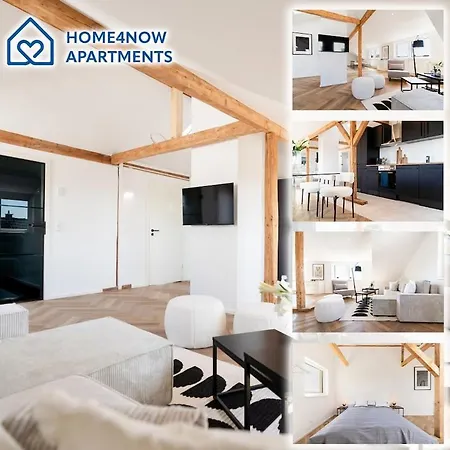 2 Bedroom Loft - Luxus - Modern - Parkplaetze - Kaffee - Netflix - Weinbergblick - Kueche - Balkon * Ruedesheim am Rhein
